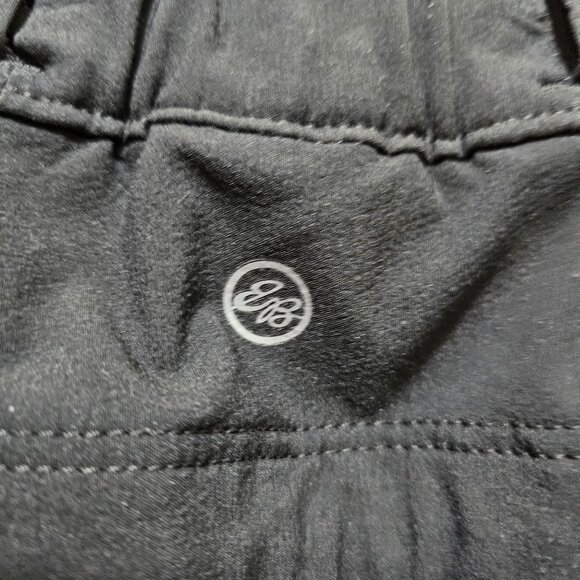 Eddie Bauer Womens Black Pull-On Straight-Leg Pants With Elastic Waist & Pockets - Picture 6 of 13